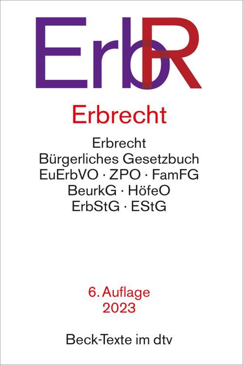 Cover des Buches Erbrecht von Prof. Dr. Wolfgang Burandt