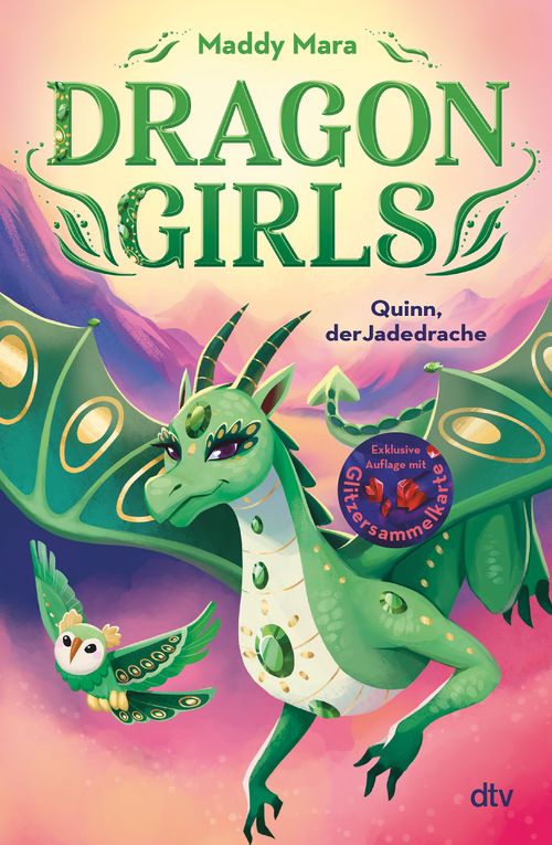 Cover des Buches Dragon Girls – Quinn, der Jadedrache von Maddy Mara