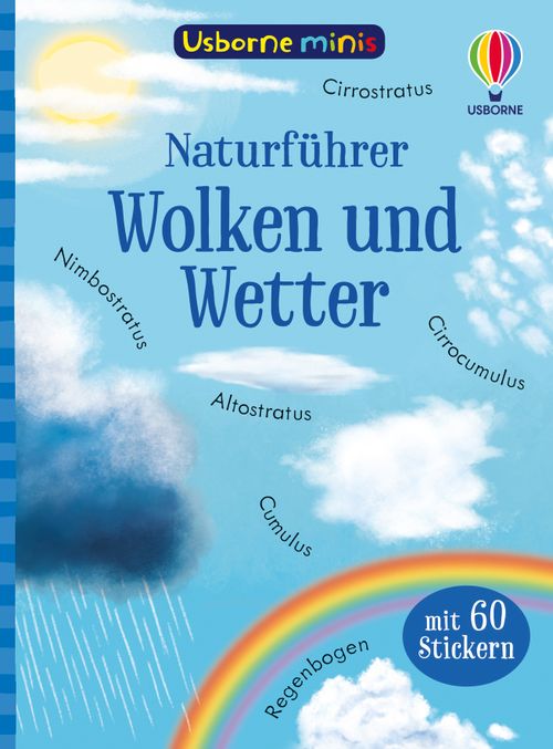 Cover des Buches Usborne Minis Naturführer: Wolken und Wetter von Kate Nolan