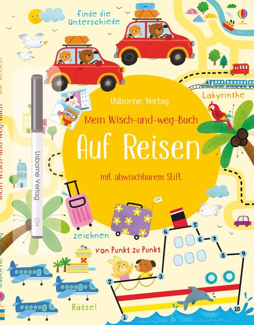 Cover des Buches Mein Wisch-und-weg-Buch: Auf Reisen von Kirsteen Robson