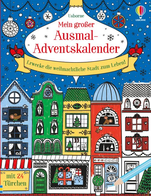 Cover des Buches Mein großer Ausmal-Adventskalender von 