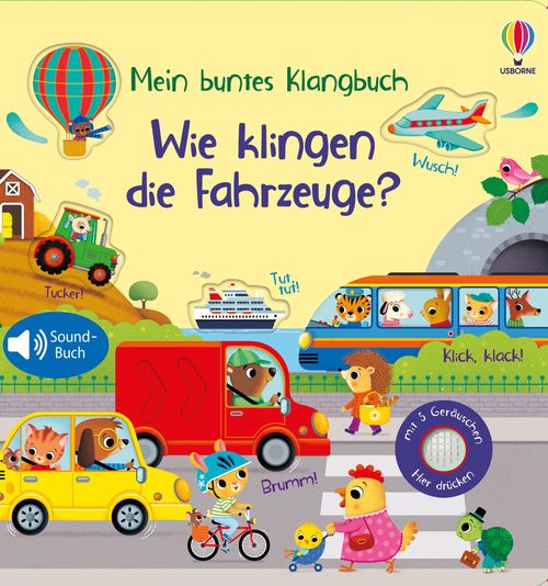 Cover des Buches Mein buntes Klangbuch: Wie klingen die Fahrzeuge? von 