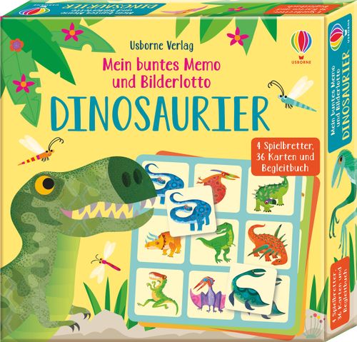 Cover des Buches Mein buntes Memo und Bilderlotto: Dinosaurier von 