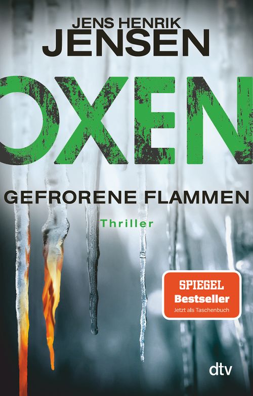 Cover des Buches Oxen. Gefrorene Flammen von Jens Henrik Jensen