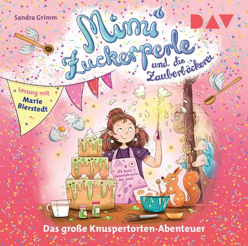 Cover des Buches Mimi Zuckerperle und die Zauberbäckerei – Das große Knuspertorten-Abenteuer von 
