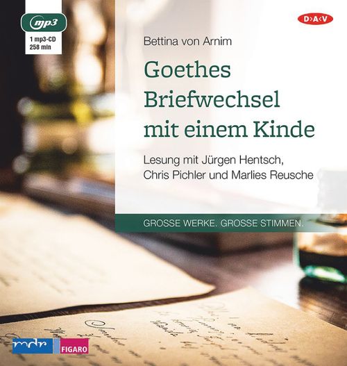 Cover des Buches Goethes Briefwechsel mit einem Kinde von 