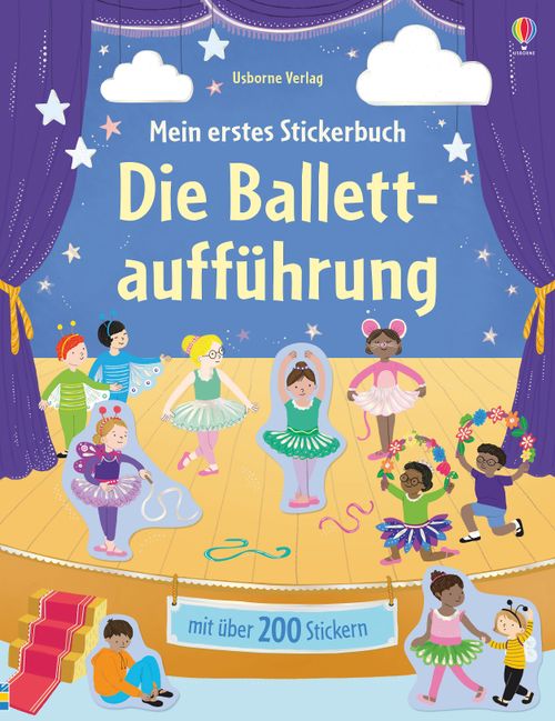 Cover des Buches Mein erstes Stickerbuch: Die Ballettaufführung von 