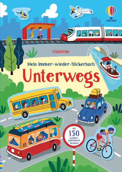 Cover des Buches Mein Immer-wieder-Stickerbuch: Unterwegs von 