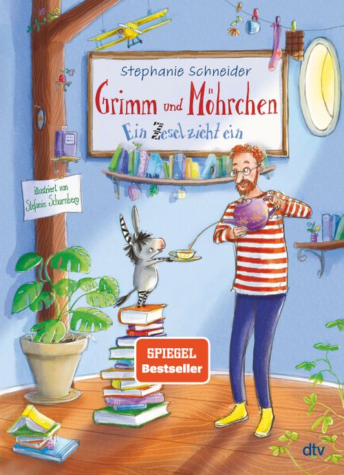 Cover des Buches Grimm und Möhrchen – Ein Zesel zieht ein von Stephanie Schneider