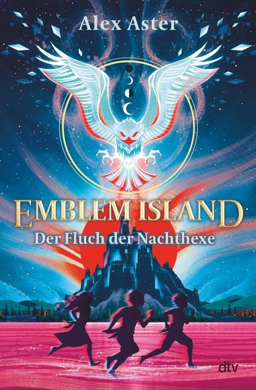 Cover des Buches Emblem Island – Der Fluch der Nachthexe von Alex Aster