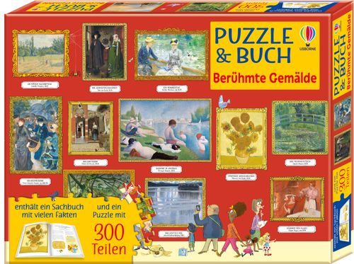 Cover des Buches Puzzle & Buch: Berühmte Gemälde von 