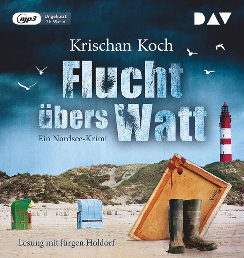 Cover des Buches Flucht übers Watt. Ein Nordsee-Krimi von 
