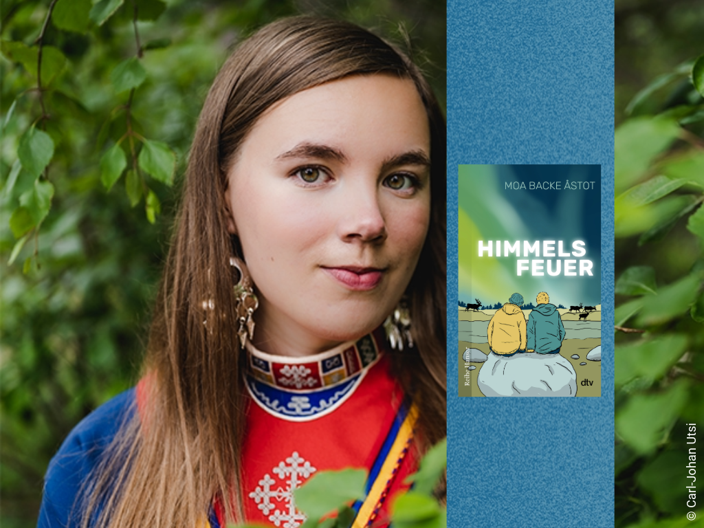 Foto der Autorin Moa Backe Åstot, Buch Himmelsfeuer