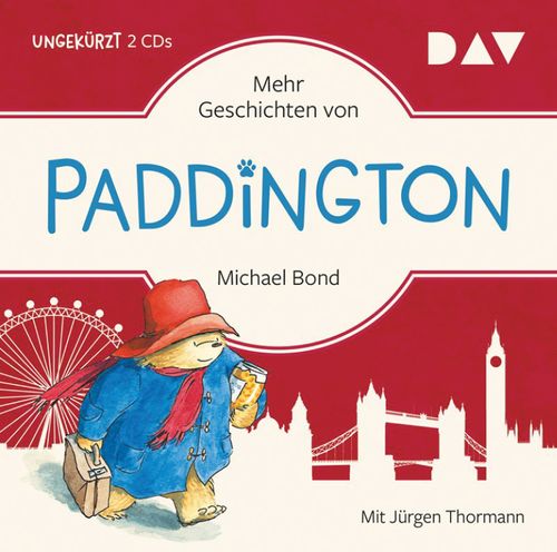 Cover des Buches Mehr Geschichten von Paddington von 