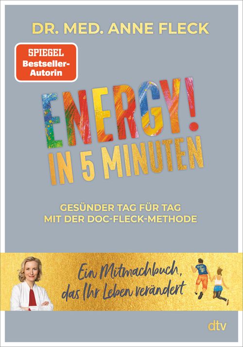 Cover des Buches ENERGY! in 5 Minuten von Dr. med. Anne Fleck