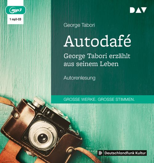 Cover des Buches Autodafé. George Tabori erzählt aus seinem Leben von 