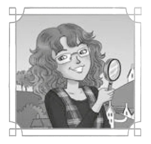 Illustration von Pip Murphy, Autorin der Buchreihe Detektivagentur Christie & Agatha