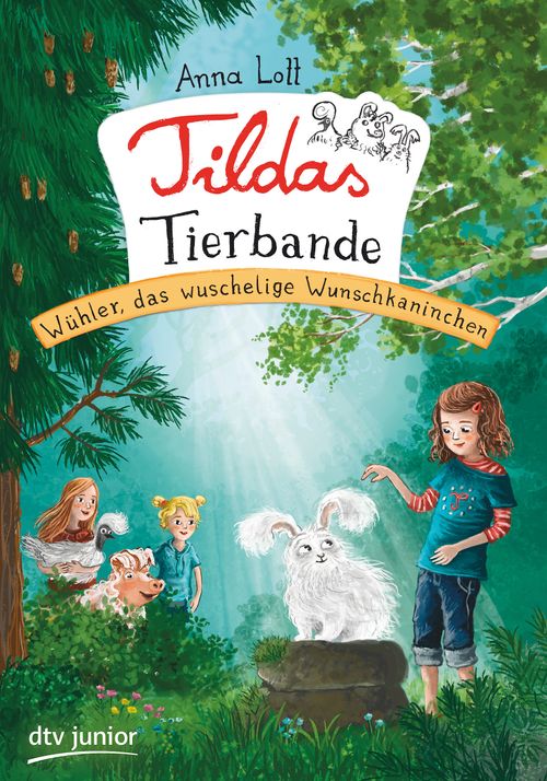 Cover des Buches Tildas Tierbande - Wühler, das wuschelige Wunschkaninchen von 
