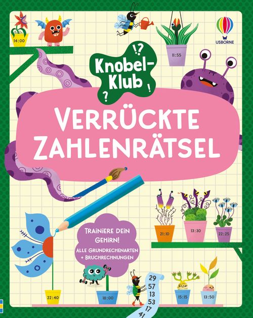 Cover des Buches Knobel-Klub: Verrückte Zahlenrätsel von 