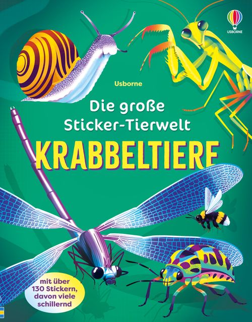 Cover des Buches Die große Sticker-Tierwelt: Krabbeltiere von 