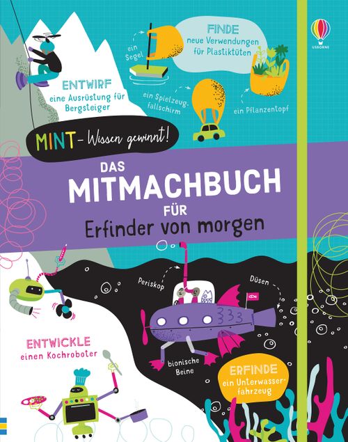 Cover des Buches MINT - Wissen gewinnt! Das Mitmachbuch für Erfinder von morgen von 