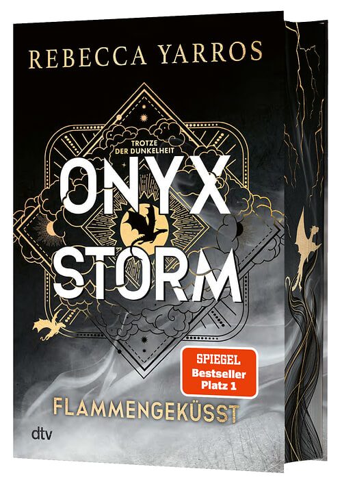 Cover des Buches Onyx Storm – Flammengeküsst von Rebecca  Yarros