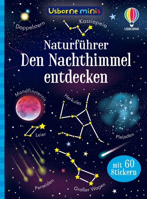 Cover des Buches Usborne Minis Naturführer: Den Nachthimmel entdecken von Sam Smith