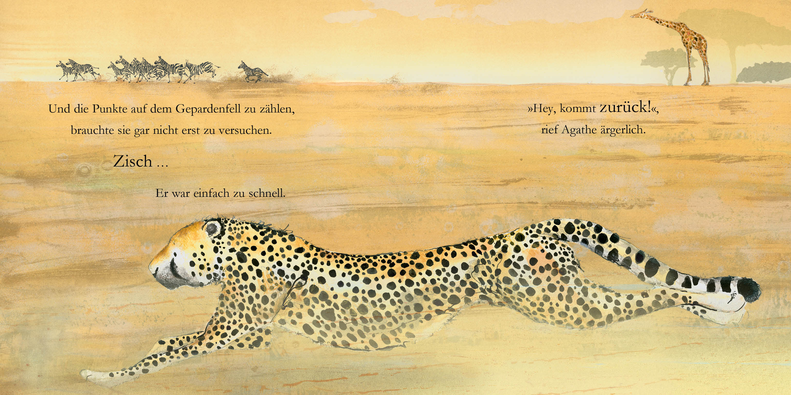 Agathe zählt die Sterne