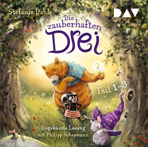 Cover des Buches Die zauberhaften Drei (Teil 1–3) von 