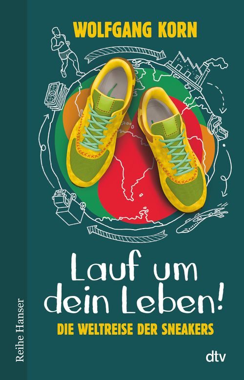 Cover des Buches Lauf um dein Leben! von Wolfgang Korn