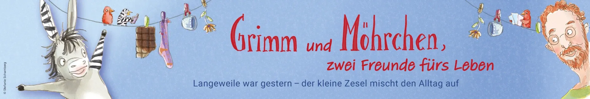 Grimm und Möhrchen – zwei Freunde fürs Leben
