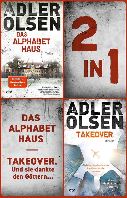 Cover des Buches Das Alphabethaus - TAKEOVER. Und sie dankte den Göttern... von 