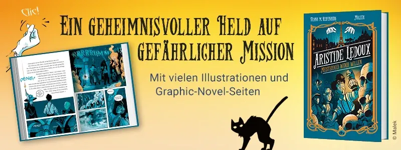 Aristide Ledoux - Ein geheimnisvoller Held auf gefährlicher Mission. Mit vielen Illustrationen und Graphic-Novel-Seiten.