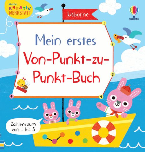Cover des Buches Kleine Kreativ-Werkstatt – Mein erstes Von-Punkt-zu-Punkt-Buch von 