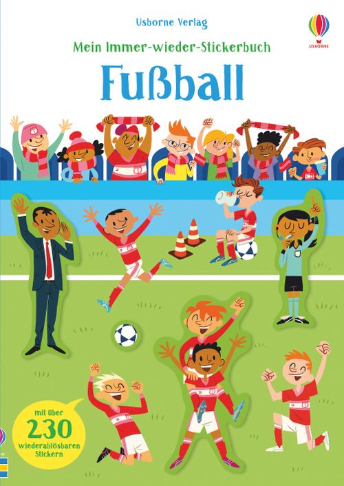 Cover des Buches Mein Immer-wieder-Stickerbuch: Fußball von Sam Smith