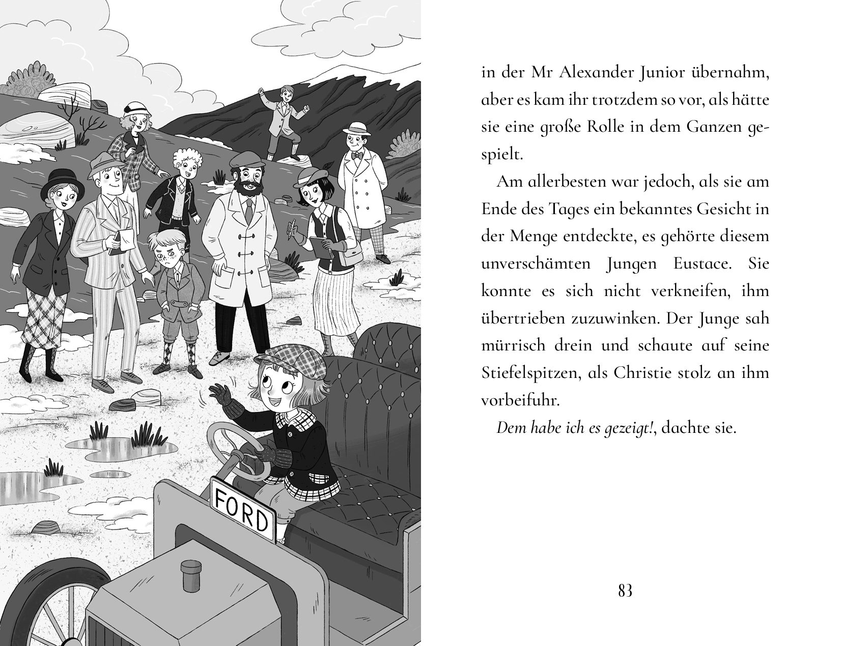 Cover des Buches Detektivagentur Christie & Agatha – Sabotage am Automobil von Pip Murphy