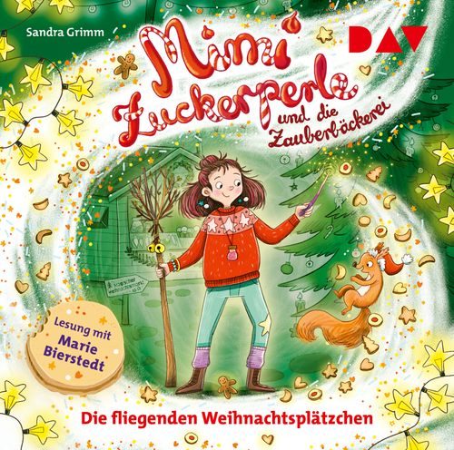 Cover des Buches Mimi Zuckerperle und die Zauberbäckerei – Teil 2: Die fliegenden Weihnachtsplätzchen von 