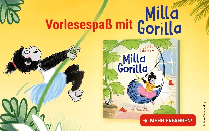 Grafik Milla Gorilla von Lotte Schweizer
