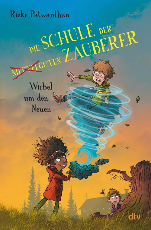 Cover des Buches Die Schule der mittelguten Zauberer – Wirbel um den Neuen von Rieke Patwardhan
