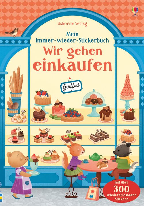 Cover des Buches Mein Immer-wieder-Stickerbuch: Wir gehen einkaufen von 