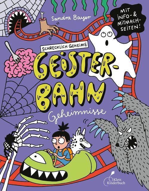 Cover des Buches Schrecklich geheime Geisterbahn-Geheimnisse von 