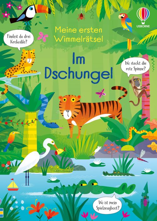 Cover des Buches Meine ersten Wimmelrätsel: Im Dschungel von 