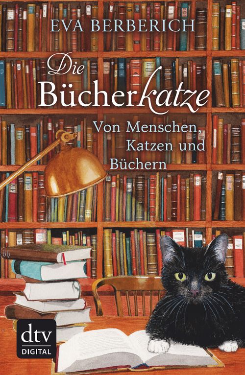 Cover des Buches Die Bücherkatze von 