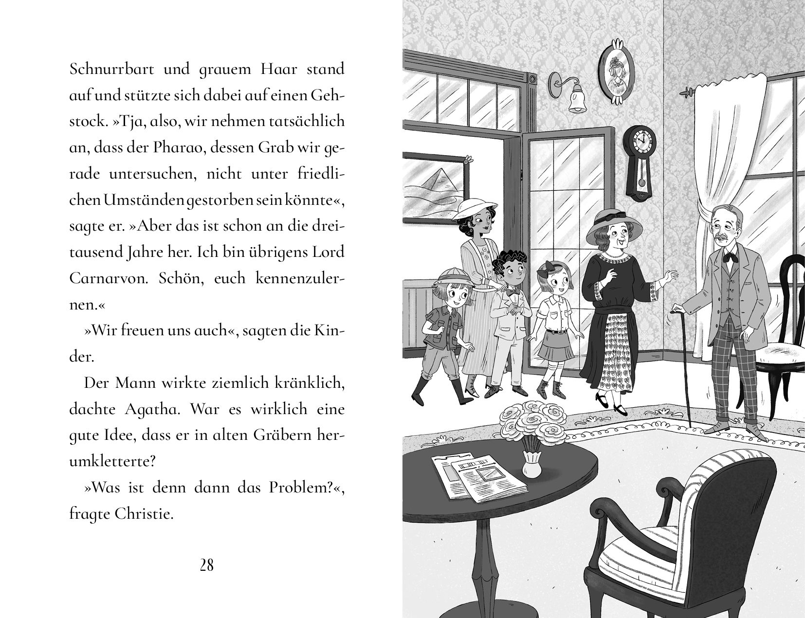 Cover des Buches Detektivagentur Christie & Agatha – Raub im Wüstensand von Pip Murphy