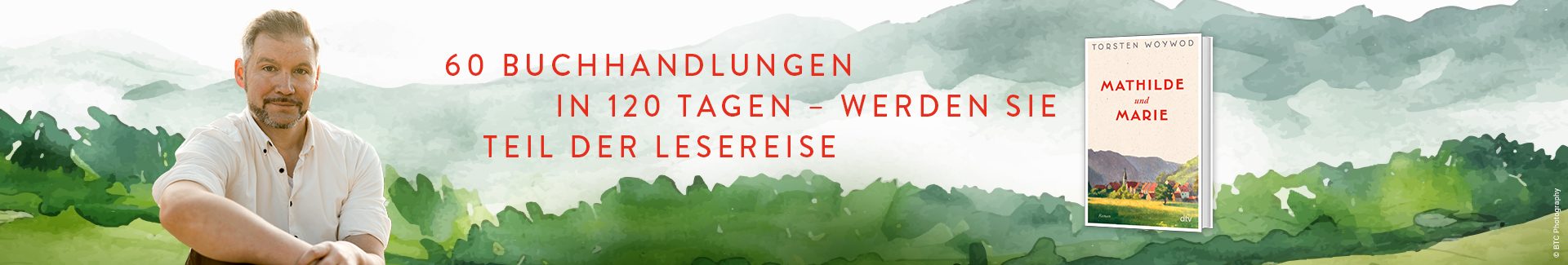 Buch Mathilde und Marie, Foto Torsten Woywod; Ein Buch, in dem man leben möchte