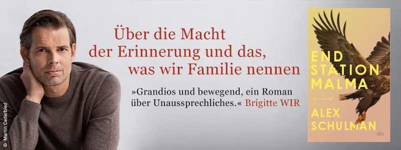 Buch Endstation Malma, Foto von Autor Alex Schulman und Text Über die Macht der Erinnerung und das, was wir Familie nennen.