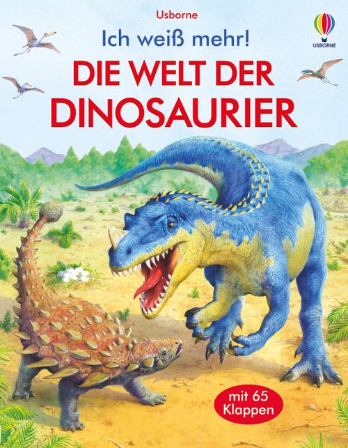 Cover des Buches Ich weiß mehr! Die Welt der Dinosaurier von 