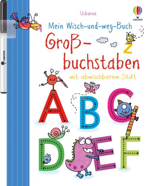 Cover des Buches Mein Wisch-und-weg-Buch: Großbuchstaben von 