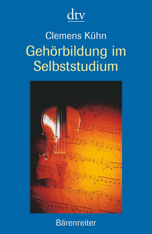 Cover des Buches Gehörbildung im Selbststudium von 