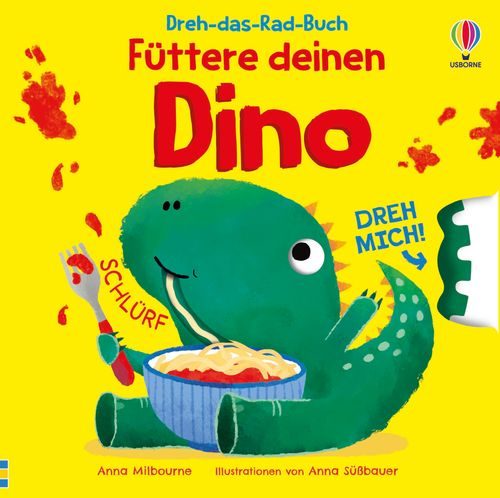 Cover des Buches Dreh-das-Rad-Buch: Füttere deinen Dino von 